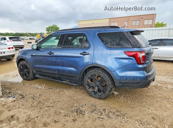 1FM5K8GT0KGA20432 2019 FORD EXPLORER Black Հետևի աջ
