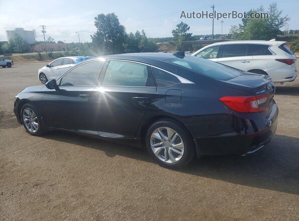 1HGCV1F1XKA128376 2019 HONDA ACCORD Черный Задняя правая четверть