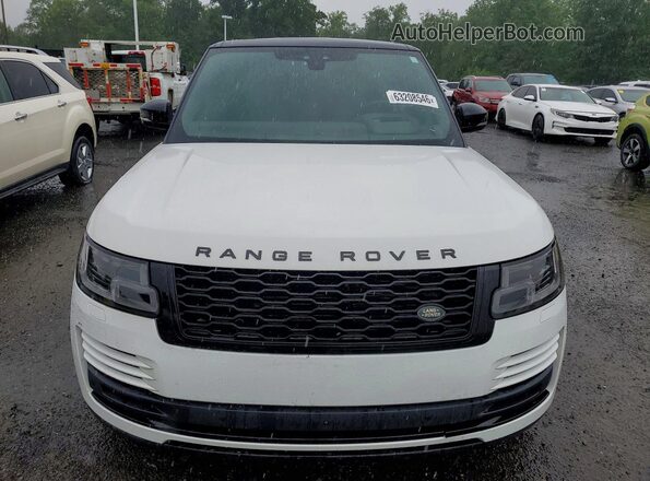 SALGS5RE9JA389018 2018 LAND ROVER RANGE ROVER White Հետևի տեսք