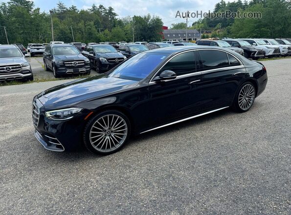 W1K6G6DB8NA143984 2022 MERCEDES-BENZ S Black Rear left
