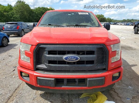 1FTEX1CP3GKF96610 2016 FORD F150 Red Rear view