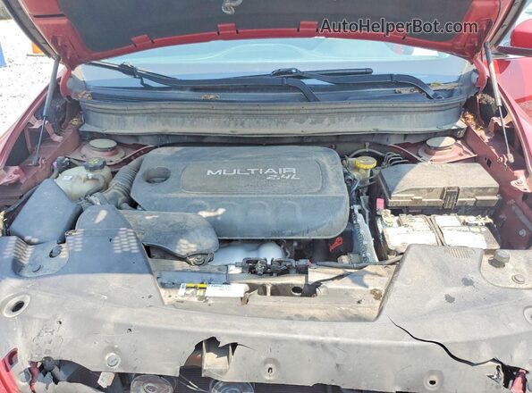 1C4PJMCB9GW237450 2016 JEEP CHEROKEE Red ძრავის განყოფილების ხედი