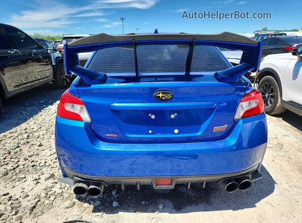 JF1VA2M66H9806287 2017 SUBARU WRX Blue Widok wnętrza z przodu