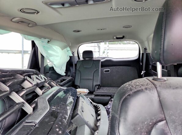 5XYP64GC1SG629414 2025 KIA TELLURIDE Black Rear seats view