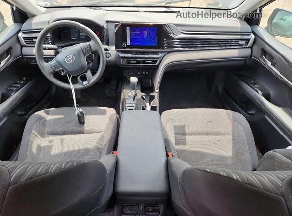 4T1DAACK2SU513808 2025 TOYOTA CAMRY Серый Вид щитка приборов