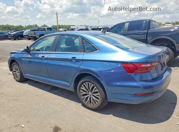 3VWC57BU9LM077939 2020 VOLKSWAGEN JETTA Blue Trasero derecho