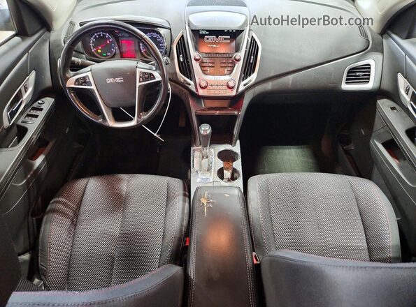 2GKFLTE34G6350288 2016 GMC TERRAIN Черный Вид щитка приборов