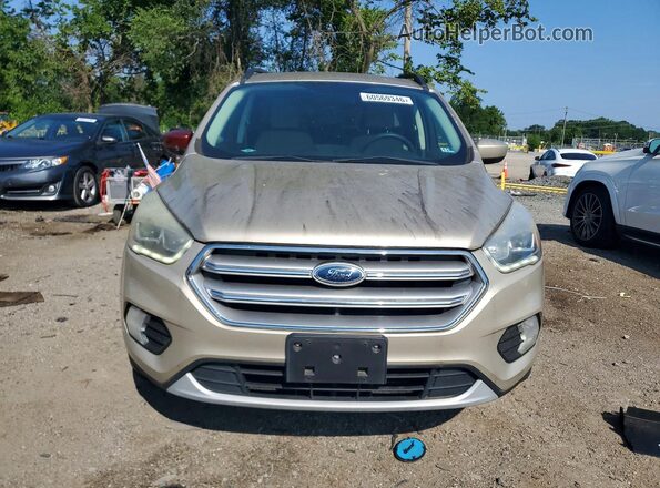 1FMCU9GD3HUC19937 2017 FORD ESCAPE Beige Vista trasera