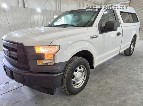 1FTMF1C85HKD20339 2017 FORD F150 White Tył lewy