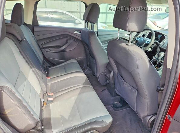 1FMCU0GX5GUC25758 2016 FORD ESCAPE Red Vista del compartimento del motor