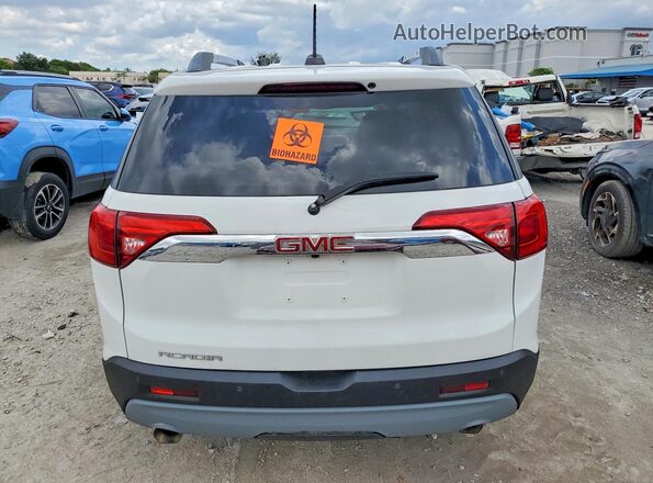 1GKKNULS4JZ136180 2018 GMC ACADIA White Вид салону спереду