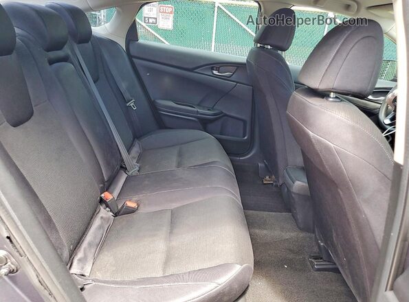 19XZE4F57LE001046 2020 HONDA INSIGHT Gray Հետևի նստատեղերի տեսք