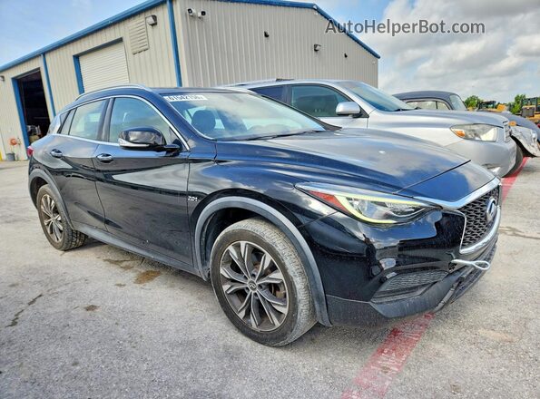 SJKCH5CR1JA057605 2018 INFINITI QX30 Black Դիմացի տեսք