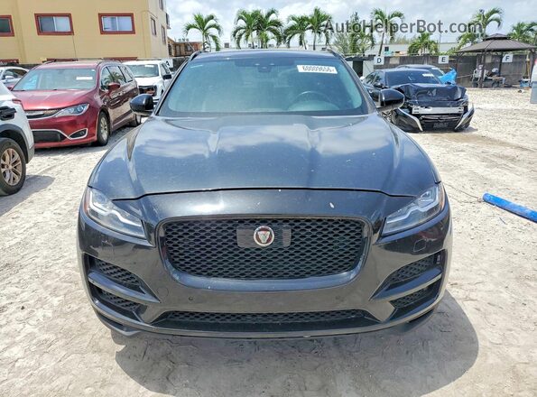 SADCK2GX8KA354890 2019 JAGUAR F-PACE Черный Вид сзади