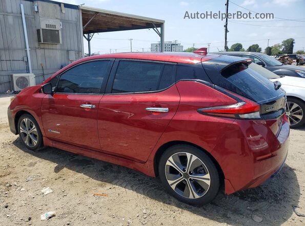1N4AZ1CP5JC310451 2018 NISSAN LEAF Red Rear right
