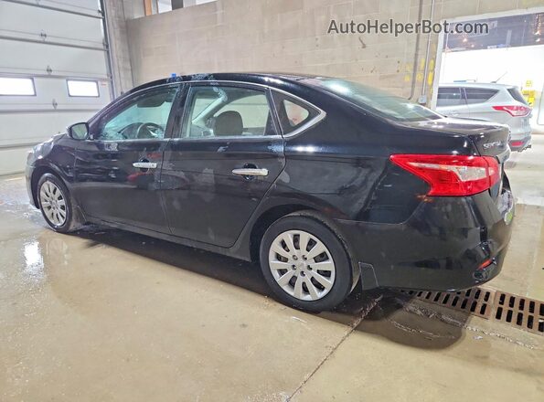 3N1AB7AP5JY323263 2018 NISSAN SENTRA Black Задня права чверть