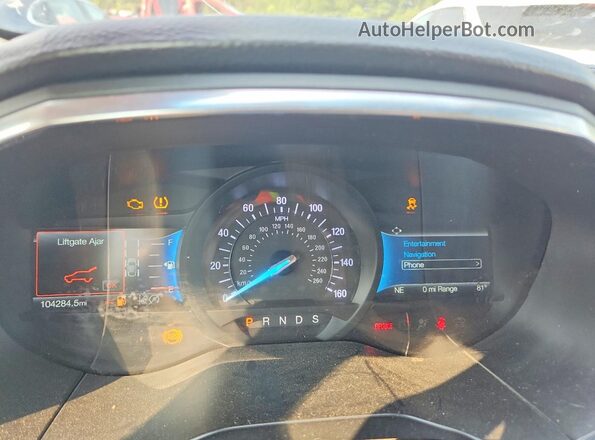 2FMPK4K93MBA26930 2021 FORD EDGE Gray Вид задніх сидінь