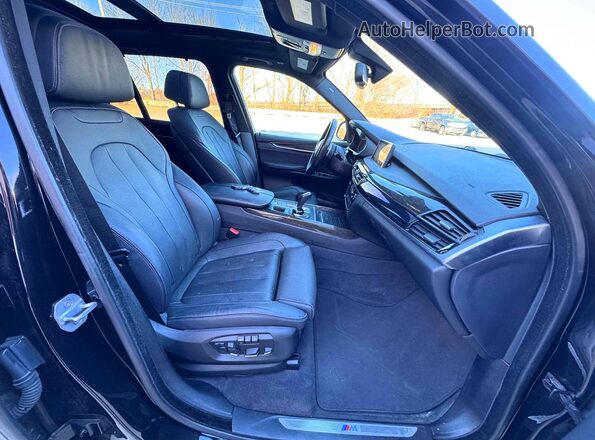 5UXKR6C55J0U15260 2018 BMW X5 Черный Вид сзади