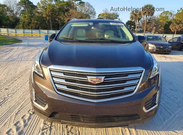 1GYKNDRSXHZ267282 2017 CADILLAC XT5 Charcoal Вид ззаду