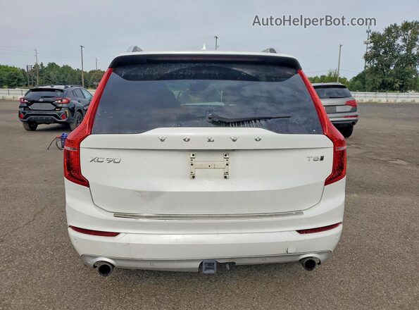 YV4102PK4J1381111 2018 VOLVO XC90 White Вид салону спереду
