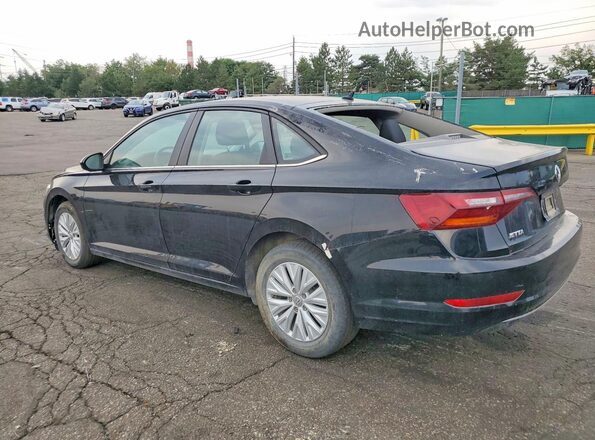 3VWN57BU6KM100391 2019 VOLKSWAGEN JETTA Black Trasero derecho