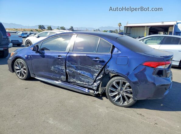 5YFS4RCE4LP039290 2020 TOYOTA COROLLA Синий Задняя правая четверть
