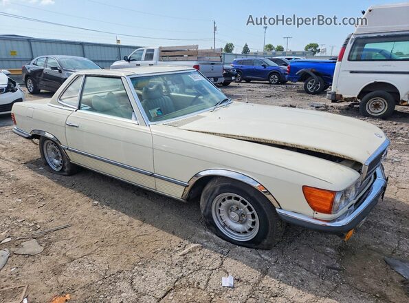 10704412013924 1974 MERCEDES-BENZ 450SL Cream Przód prawy