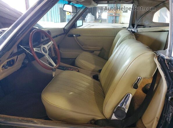10704412027650 1975 MERCEDES-BENZ 450 Black Սալոնի դիմացի տեսք