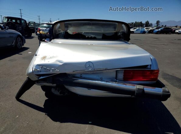 10704412034744 1976 MERCEDES-BENZ SL Silver Widok z tyłu