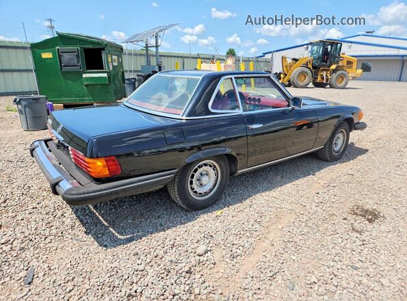 10704412044504 1978 MERCEDES-BENZ 450SL Black Tył prawy
