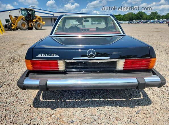 10704412044504 1978 MERCEDES-BENZ 450SL Black Widok z tyłu