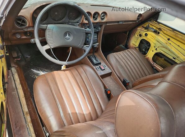 10704412049849 1979 MERCEDES-BENZ 450SL Green Առջևի վահանակի տեսք