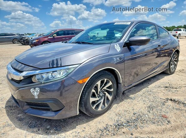 2HGFC4B0XJH305719 2018 HONDA CIVIC Серый Задняя левая четверть