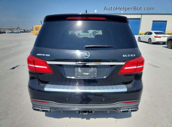 4JGDF7FE7HA752534 2017 MERCEDES-BENZ GLS Black Widok deski rozdzielczej