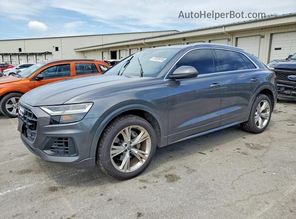 WA1AVAF12KD024429 2019 AUDI Q8 Серый Задняя левая четверть