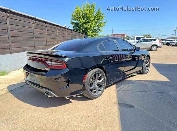 2C3CDXCT8KH608402 2019 DODGE CHARGER Black Front view