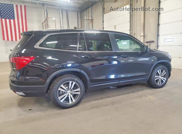 5FNYF6H63GB060282 2016 HONDA PILOT Black Передня права чверть