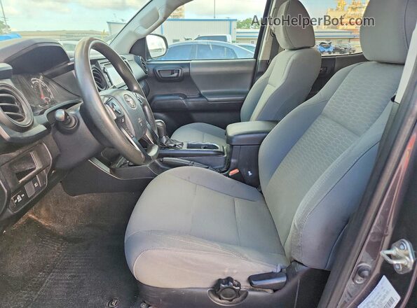 5TFAX5GN2KX157845 2019 TOYOTA TACOMA Gray წინა პანელის ხედი
