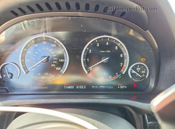 5UXXW7C53J0W64483 2018 BMW X4 White Հետևի նստատեղերի տեսք