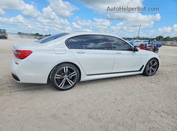 WBA7E2C58GG547860 2016 BMW 7 SERIES White Delantero derecho