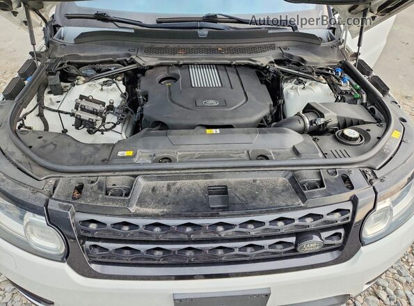 SALWR2KF0GA571594 2016 LAND ROVER RANGE ROVER White Вид підкапотного простору