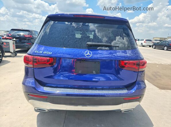 W1N4M4GB5MW106637 2021 MERCEDES-BENZ GLB-CLASS Blue Widok wnętrza z przodu