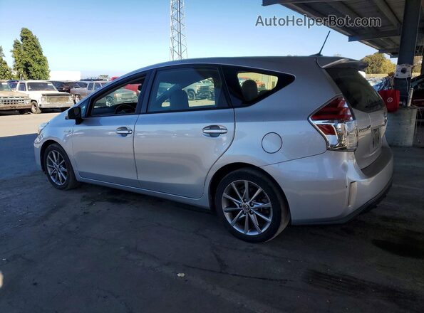 JTDZN3EU0HJ055866 2017 TOYOTA PRIUS Silver უკანა მარჯვენა