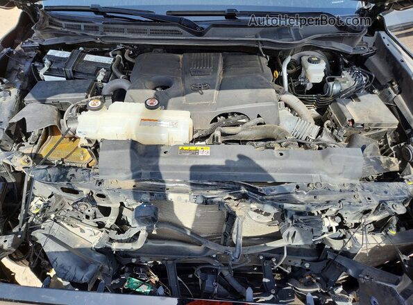 5TFJA5AB7NX005192 2022 TOYOTA TUNDRA Black Engine compartment view