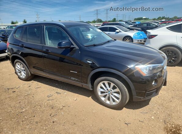 5UXWX9C36H0T23236 2017 BMW X3 Black Vista frontal