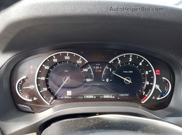 5UXTR9C55JLD63376 2018 BMW X3 Black Vista de los asientos traseros