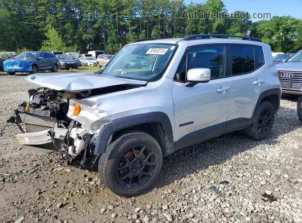 ZACNJBBB2KPK28220 2019 JEEP RENEGADE Silver Tył lewy