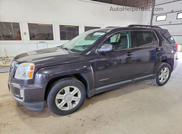 2GKFLTE34G6350288 2016 GMC TERRAIN Черный Задняя левая четверть