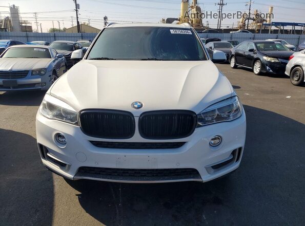 5UXKR2C57J0X08313 2018 BMW X5 White Vista trasera