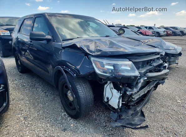 1FM5K8AR5JGA73171 2018 FORD EXPLORER Черный Вид спереди